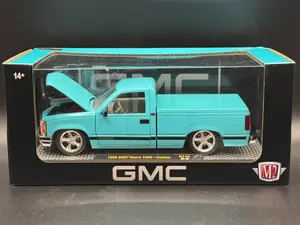 M2 Machines 1988 GMC Sierra 1500 – Custom - Blue – NEW Release R140 26-06 1:24 Scale