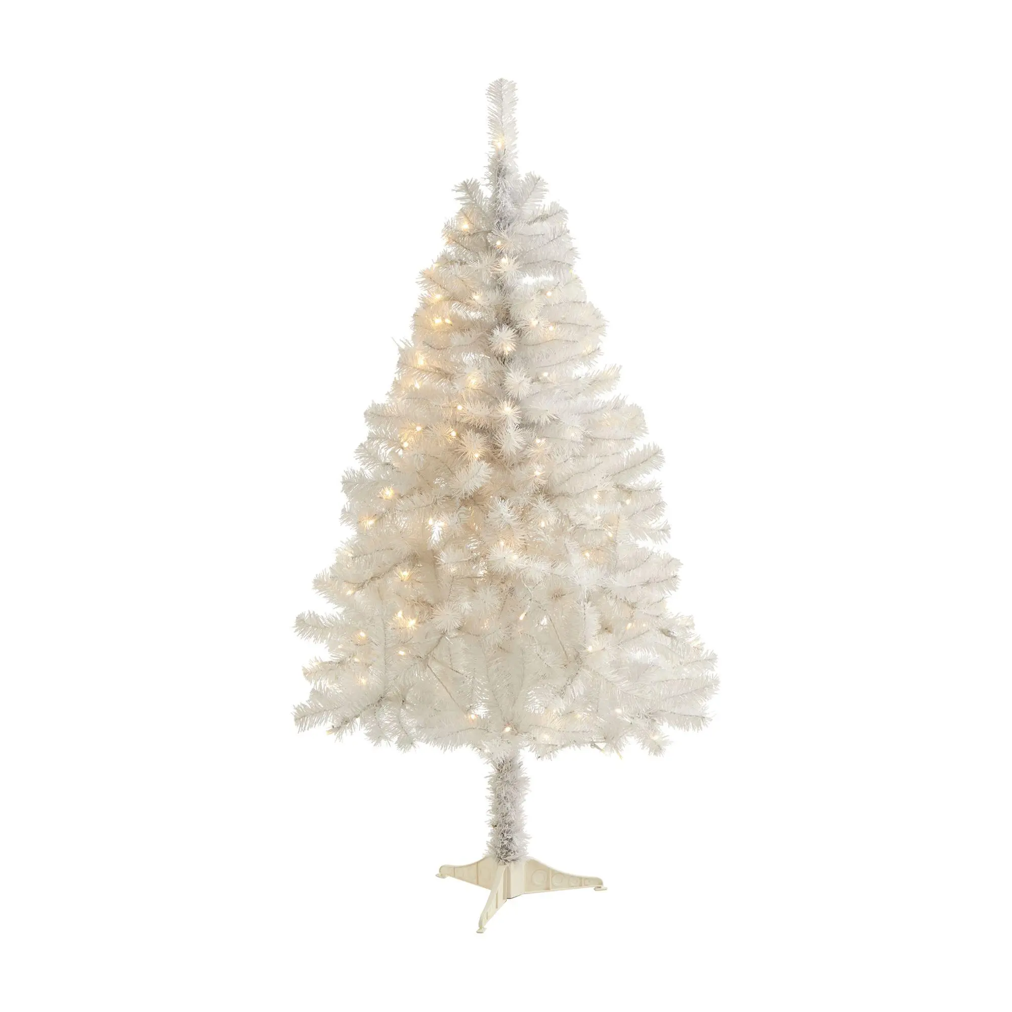 5' White Artificial Christmas Tree by Nearly Natural