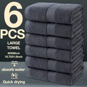 Luxury Bath Towel Set, Soft Coral Fleece Material, Ideal for Home Use & Travel, Perfect Gift for New Year & Christmas