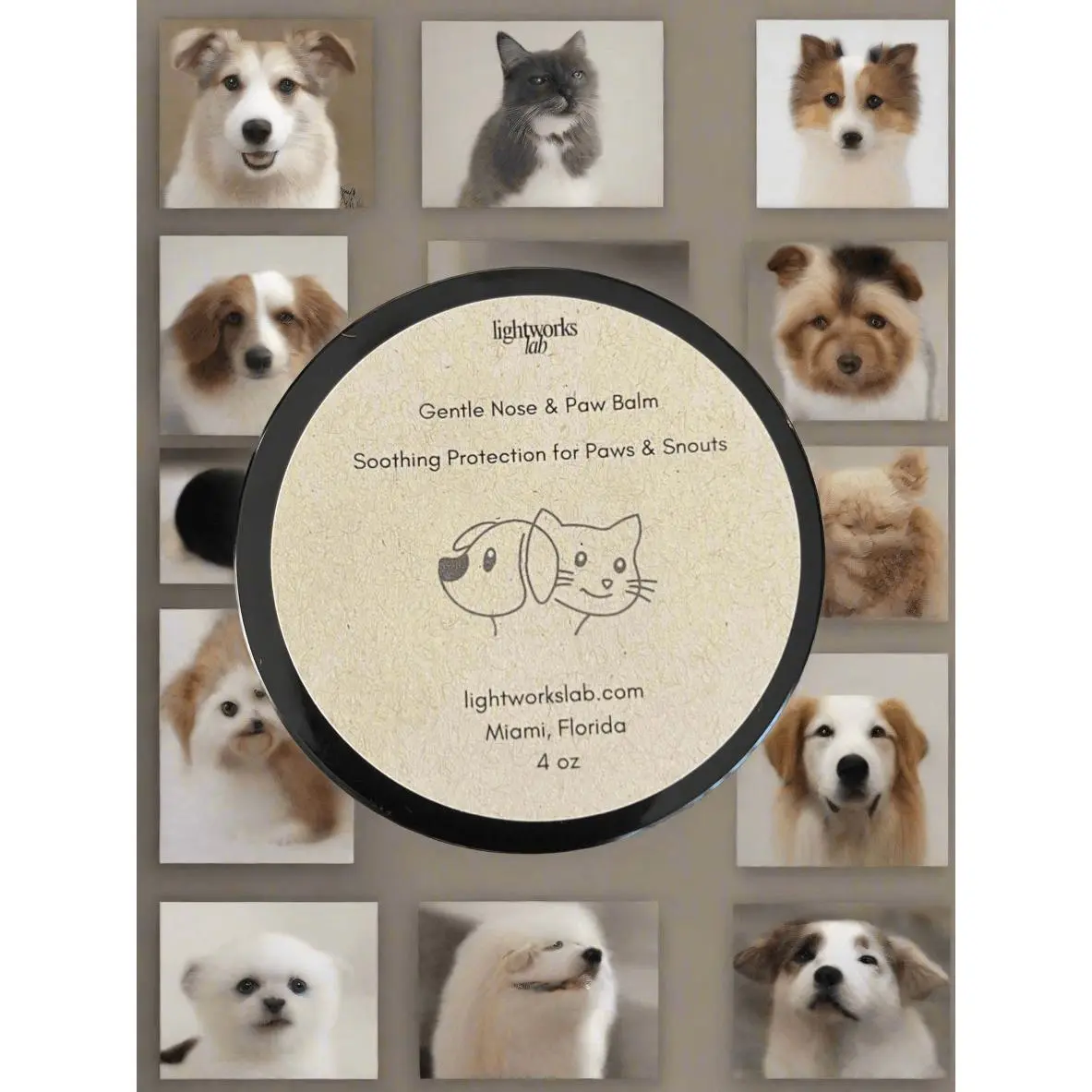 Gentle Nose & Paw Balm 4 oz