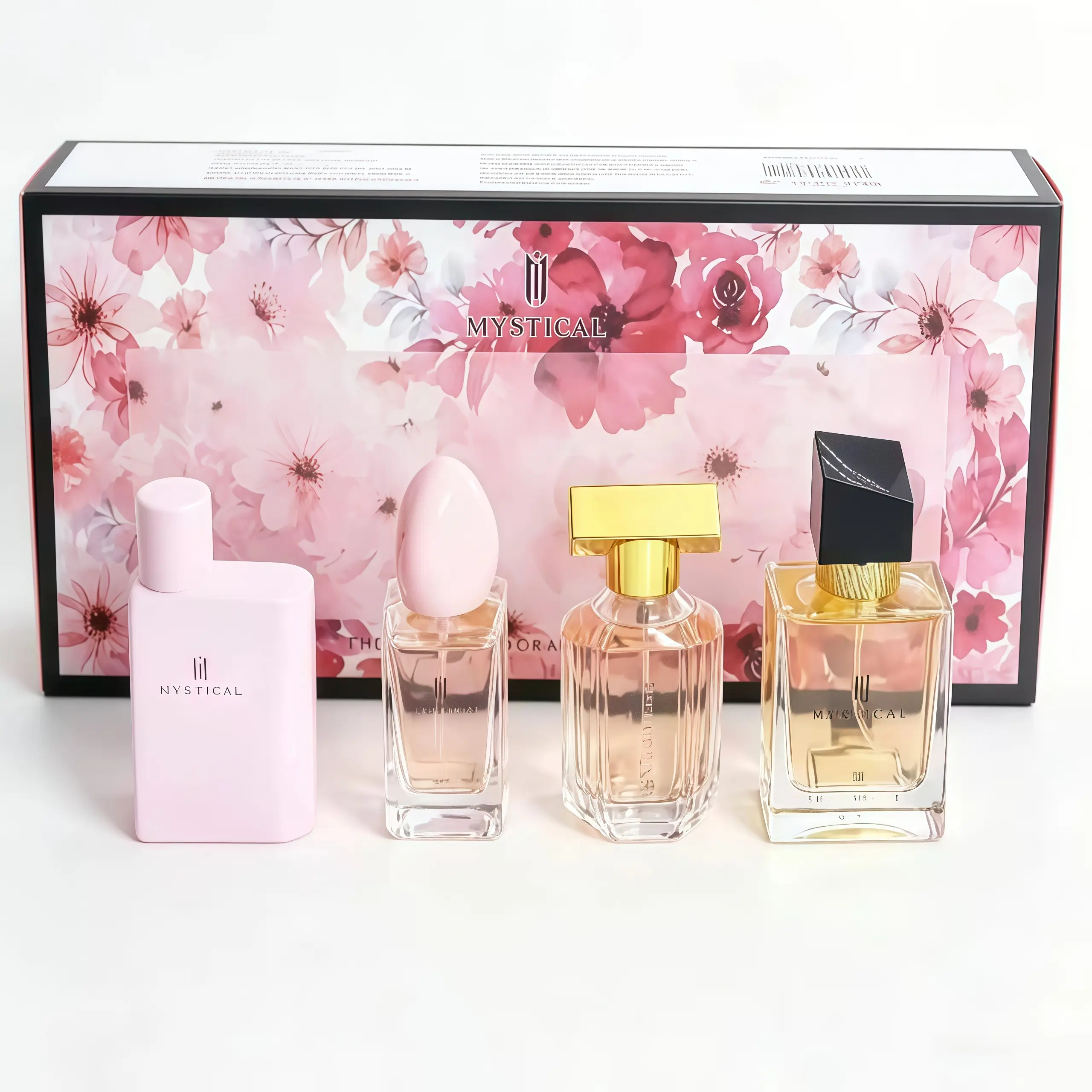 MYSTICAL Women's Perfume Set (3OMI*4 )I Romantic Floral & Fruity Notes | Sophisticated Fragrance for Work I Dating & Parties,Portable Bottle |Ideal Gift for Birthday & AnniversaryI Light & Non-Greasy| perfumes woman I pheromone perfume