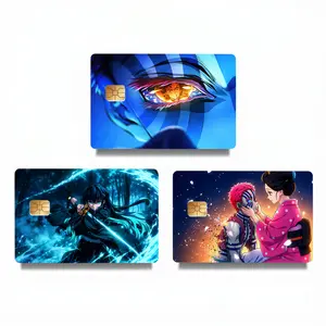 Demon Slayer Card Skin, Akaza Koyuki Nezuko Credit Card Decal Sticker Skin, Premium Matte Vinyl Stickers, Gift for Anime Fans