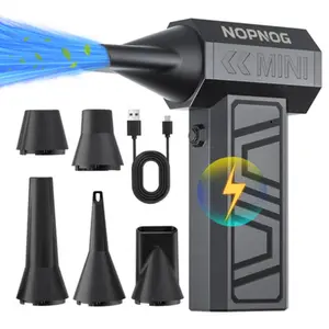 Handheld Turbo Fan Snow Blowing Dust Cleaning Tool, Usb Rechargeable Blower