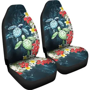Turtle Flower Car Seat Covers