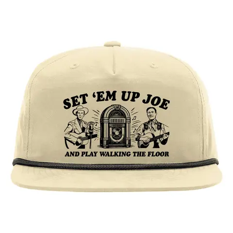 Set 'Em Up Joe Flat Bill Hat