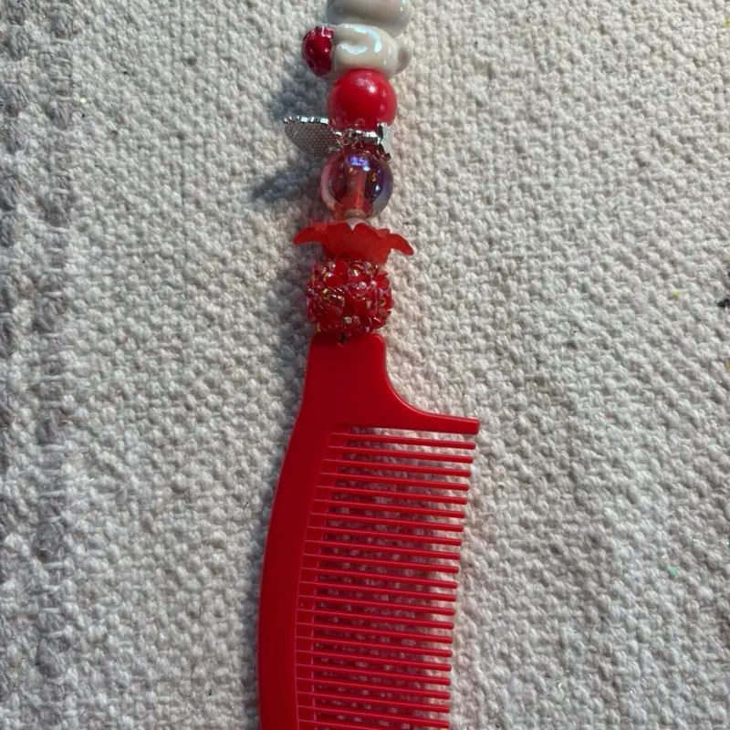 Beadable Combs - DIY Craft Accessories for Styling Women's Hair, Bead-Ready Hairpieces