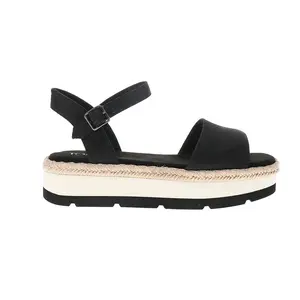 TOMS Womens Ronan Platform Casual Sandals Casual Low Heel 1-2" - Black TOMS Womens Ronan Platform Casual Sandals Casual Low Heel 1-2" - Black