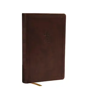 Nrsv, Catholic Bible, Gift Edition, Leathersoft, Brown, Comfort Print: Holy Bible -- Catholic Bible Press - Bible