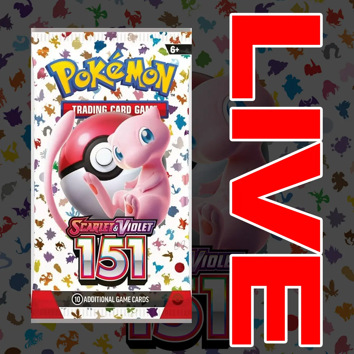 Pokemon Scarlet & Violet 151 - Booster Pack RIPPED LIVE!