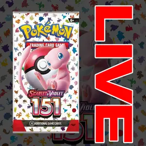Pokemon Scarlet & Violet 151 - Booster Pack RIPPED LIVE!
