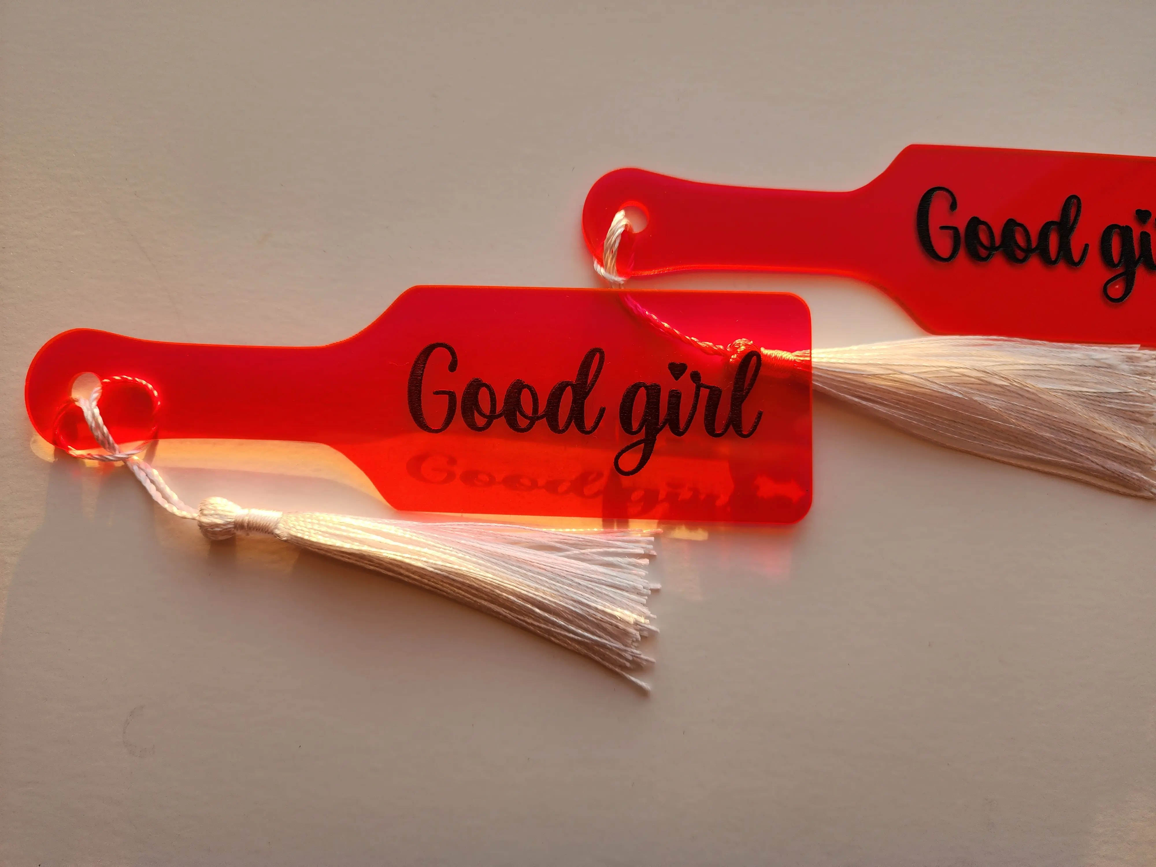 Pink Good Girl Bookmark
