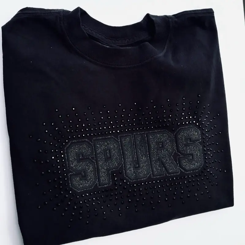 Blackout Bling Spurs Tee