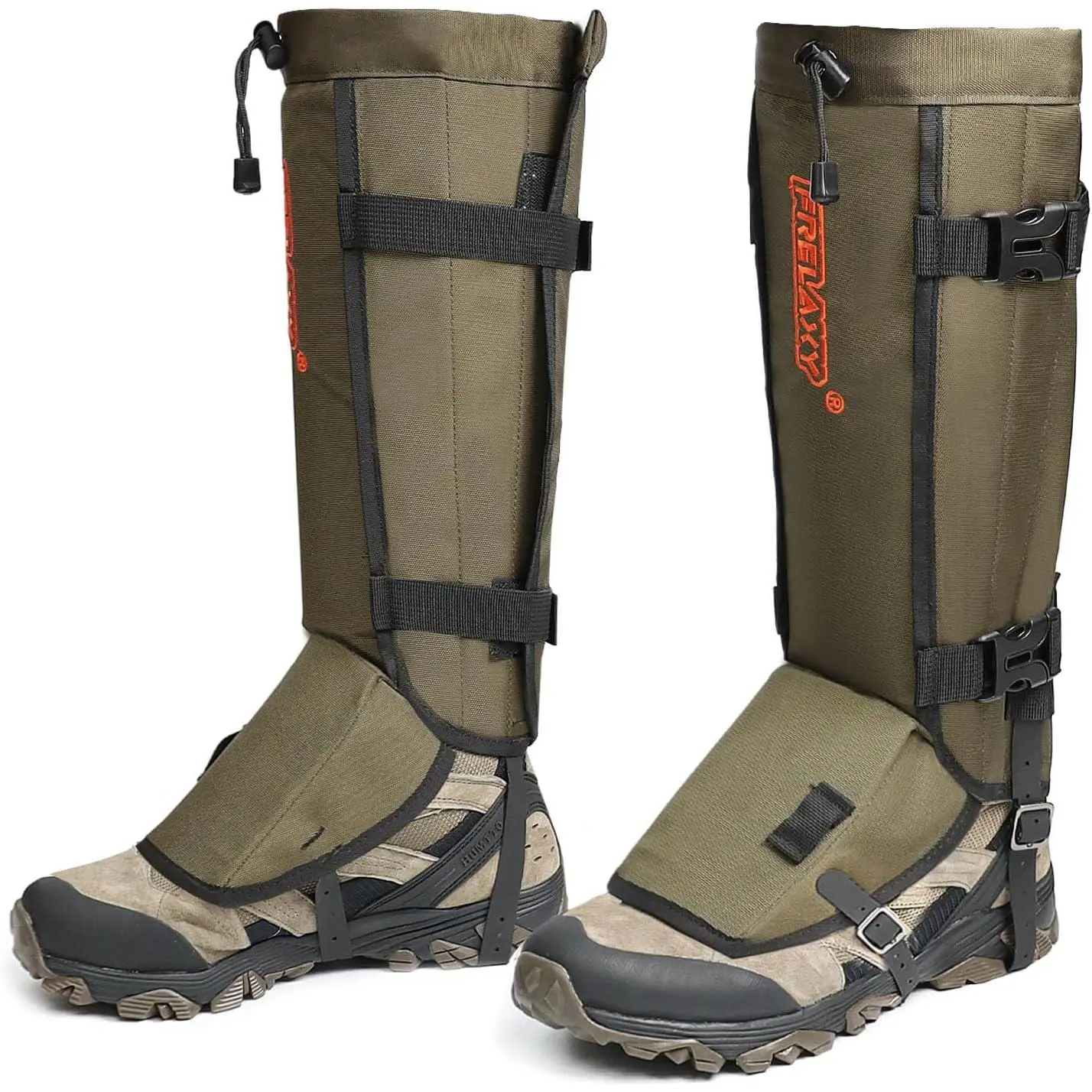 Waterproof Snake Guard Gaiters, Snake Bite Protection for Lower Legs, Adjustable Snake Proof Chaps for Hunting Outdoor Working, Fit for Men and Women