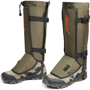 Waterproof Snake Guard Gaiters, Snake Bite Protection for Lower Legs, Adjustable Snake Proof Chaps for Hunting Outdoor Working, Fit for Men and Women