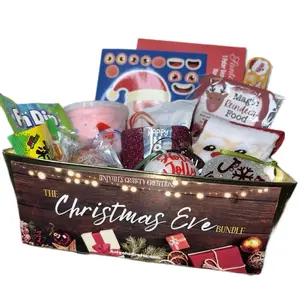 The Christmas Eve Bundle - Festive Gift Box with Snacks & Fun for Holiday Celebrations