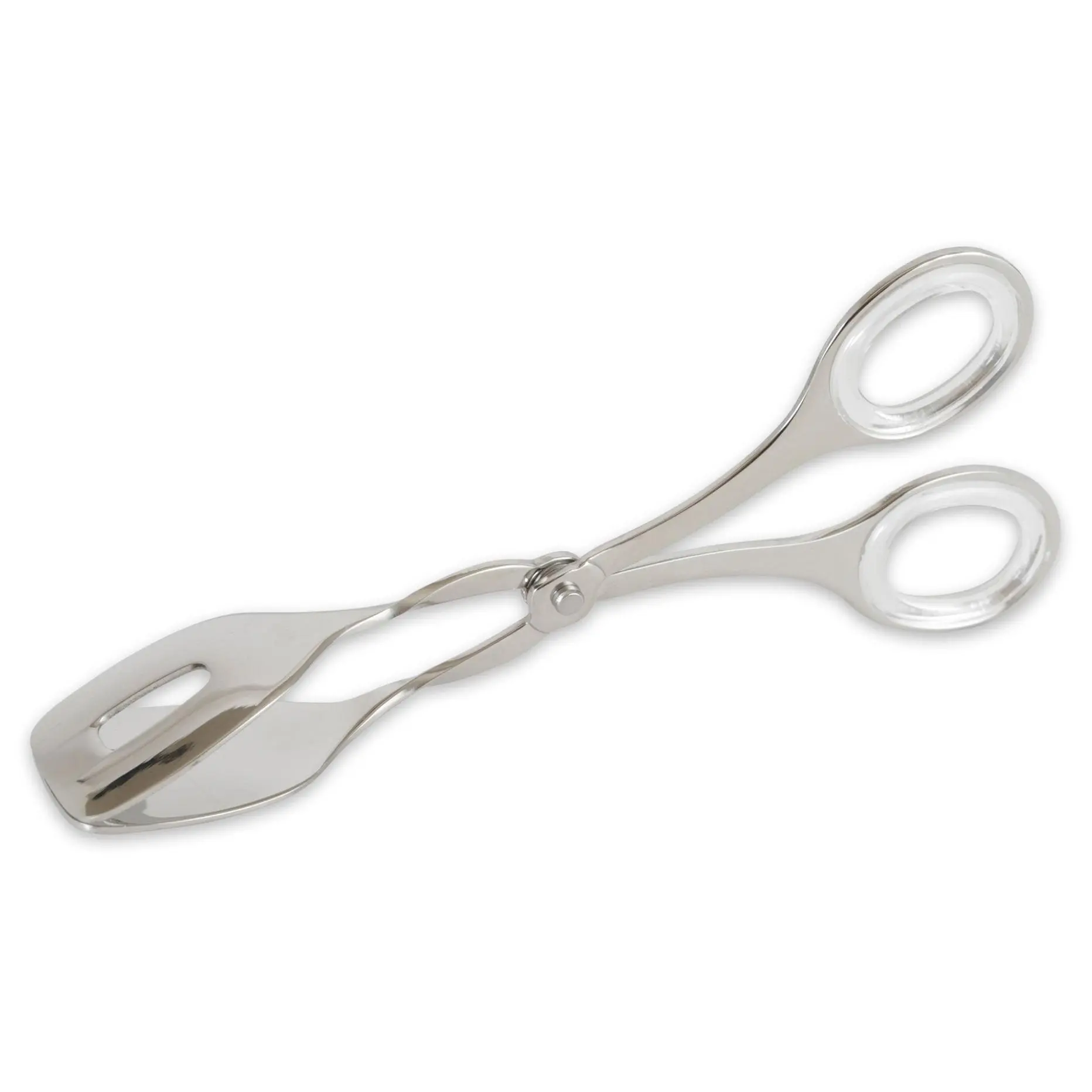 RSVP Large Stainless Steel Serving Tongs with Arylic Handles