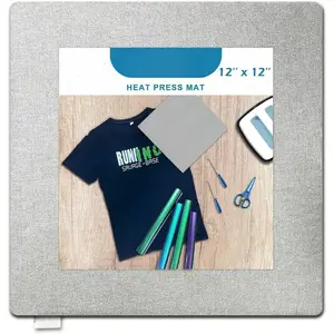 Heat Press Mat Easypress for Cricut Easypress 2/Cricut Easypress 12" x 12" Cricket Craft Vinyl Ironing Insulation Transfer Heating Mats Cutting mats