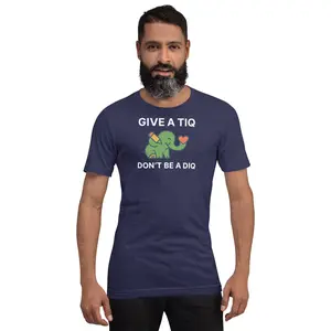 Give a Tiq Tee (indigo)
