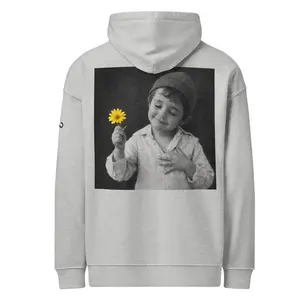 Samādhi ∞ Path to Heart - Unisex organic relaxed hoodie