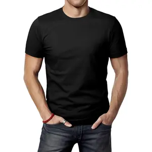Mens Casual Slim Fit Short Sleeve T-shirts Soft Lightweight Crew Neck Size S to 4XL