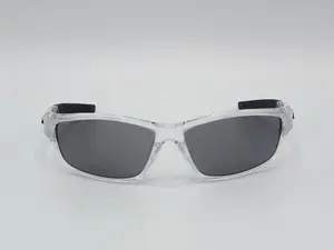 Youth Xloop Sunglasses - Clear and Black Frame