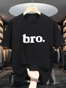 Youth Boys' Casual Short-Sleeve T-Shirt BRO