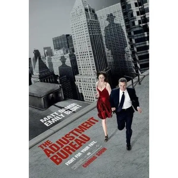 The Adjustment Bureau 11"X17" Original Promo Movie Poster MINT