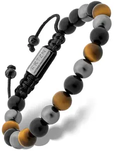 RTZN Men's Triple Protection Beaded Bracelet - Bali