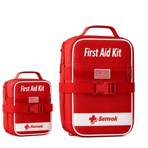 121 Pcs First Aid Kit Emergency senvok Kit Medical Supplies for Home Car Office Outdoor Camping Travel Fathers Day Gift Mens Gifts Home Essentials Storage Organization Cool Stuff for Room Camping Essentials