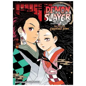 Demon Slayer Coloring Book By Koyoharu Gotouge - Over 70 Illustrations of Your Favorite Characters
