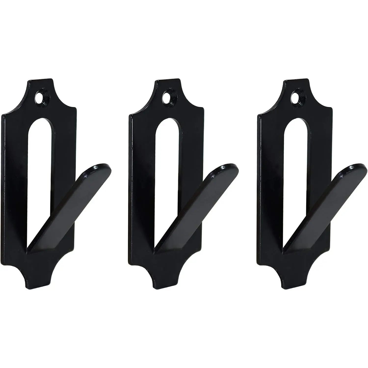 3 Pack Of European Skull Wall Mount Bracket Hangers for Deer Mule Antelope Coyote and Small Game Animals - Complete with simple & easy Installation Kits - Suitable for Indoor or Outdoor Use