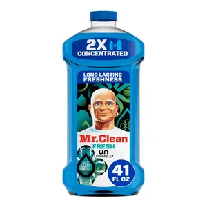 Mr. Clean 2X Concentrated Multi Surface Cleaner with Unstopables Fresh Scent 41 fl oz