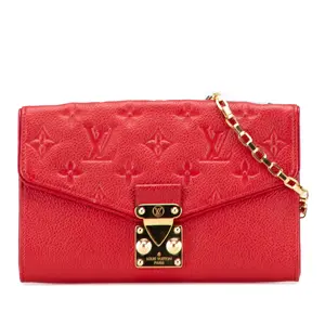 Pre-owned Louis Vuitton Canvas Coated Travel Bags Saint Germain Pochette Monogram Empreinte Leather by Rebag