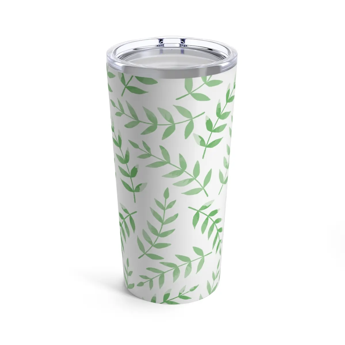 Simple Modern Tumbler 20oz | Insulated steel body | Dishwasher safe | Leaves Pattern Art