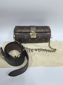 Pre-owned france Crossbody Bags LV Papillon Cylinder Bag (SZ H68543)