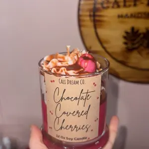 Chocolate covered Cherry candle Chocolate covered Cherry candle