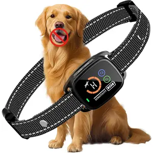 Newest 2026 Bark Collar, Dog Bark Collar with 6 Adjustable Sensitivity, 3 Mode Beep/Vibration/Beep&Vibration, Rechargeable Smart Barking Collar for Large Medium Dogs, IP67 Waterproof Bark Training Collar