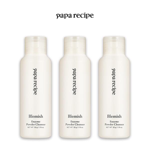 Papa Recipe Enzyme Powder Cleanser 3-pack (Blemish/Eggplant/Tea Tree)