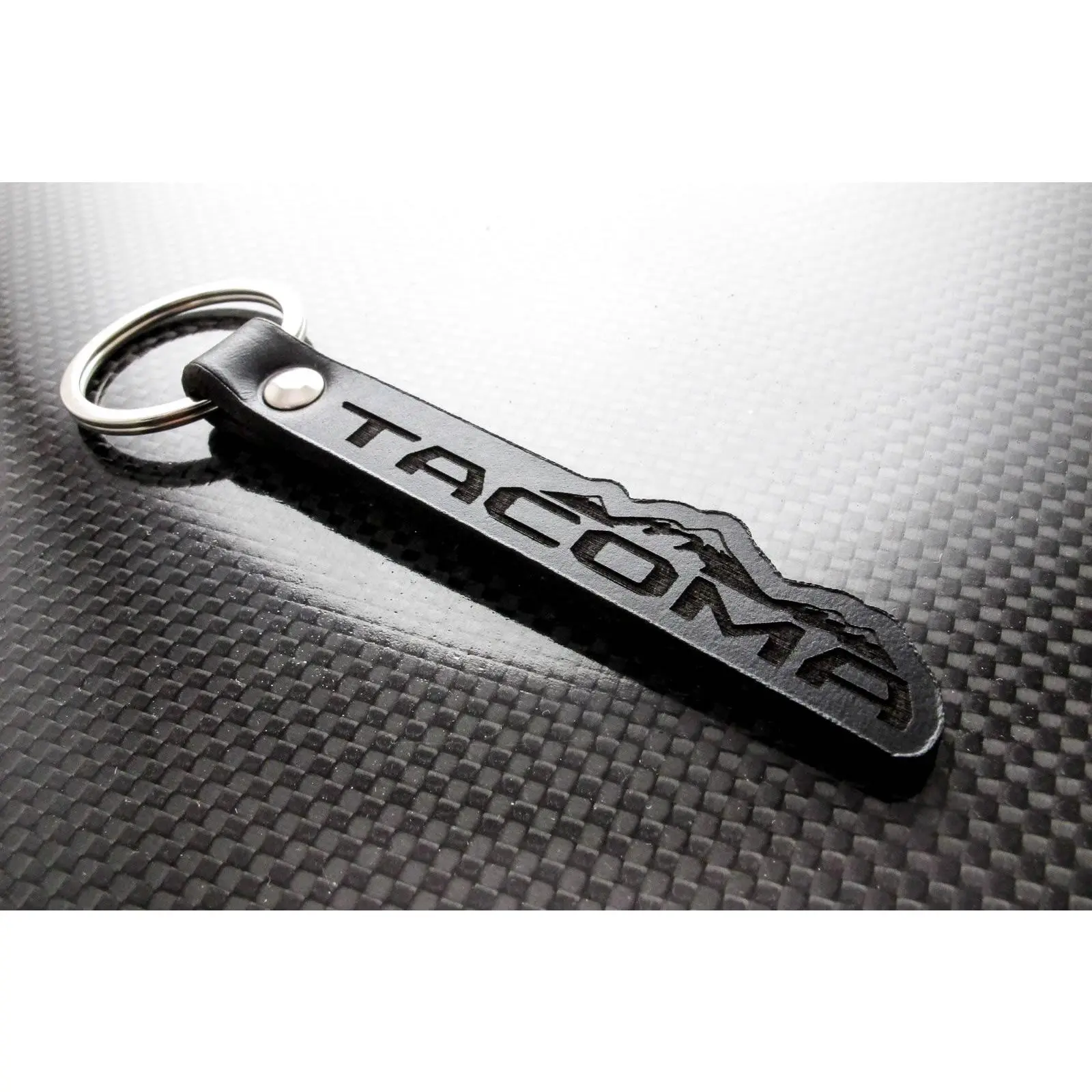 Leather Keychain for Tacoma Leather Keychain for Tacoma
