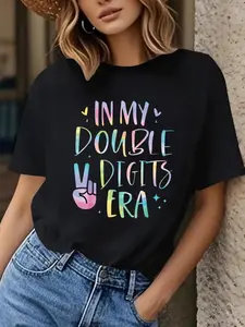 10th Birthday T-Shirt - In My Double Digits Era To