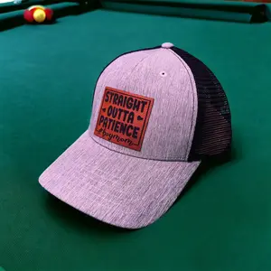 Straight Outta Patience #boymom ponytail baseball hat