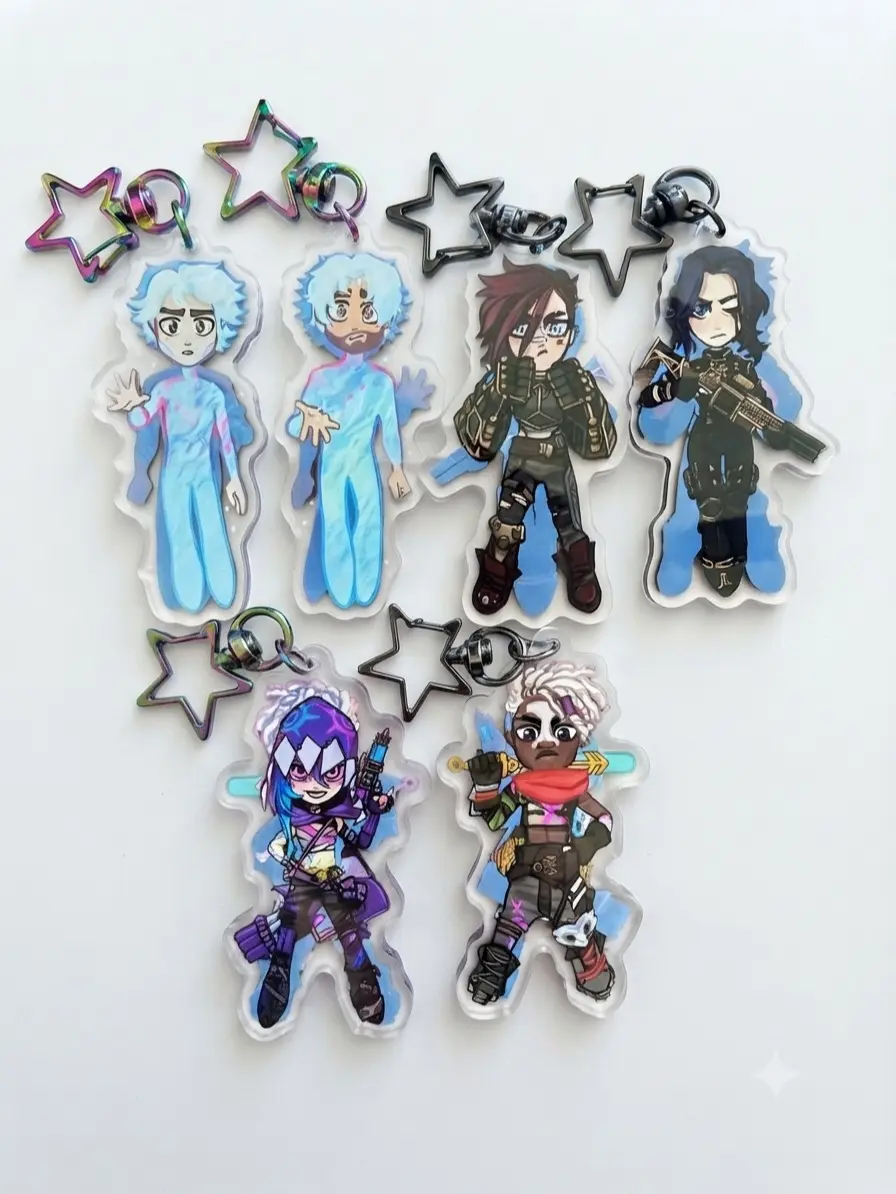 Final Battle Arcane Acrylic Keychains (Double Sided)