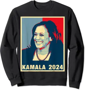Kamala Harris for President 2024 Madam Vice President Shirt Sweatshirt, Unisex Sweatshirt, Size S-3XL