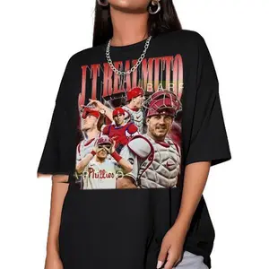 Vintage 90s JT Realmuto Shirt Collection - Baseball Tees Perfect Gift Tshirt Casual Cotton Fit