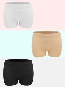 3pcs women's flat angle pants for adults breathable and cheap polyester casual and simple flat angle leggings suitable for 18-35 years old