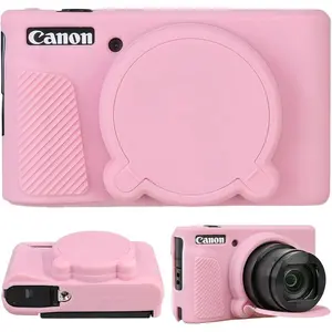 Camera Case for  PowerShot SX740/ SX730 Digital Camera,Soft  Protective Bag Removable Lens Cover,Anti-Scratch Slim Fit Lightweight Protective Case()