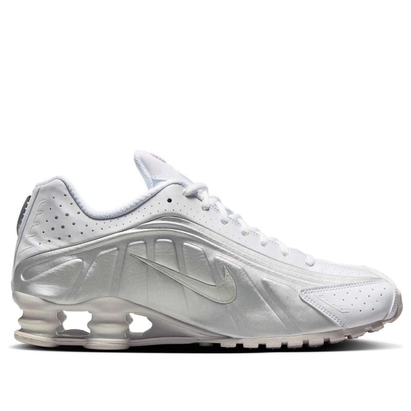 Nike Shox R4 'White Bright Crimson Metallic Silver' HQ1988-101