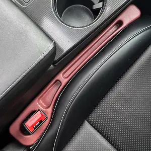 Car Seat Interval Filler, PU Leather Car Seat Interval Storage Strip, Universal Car Interior Decoration Accessories for Stowing & Tidying, Car Organization Supplies, Car Essentials