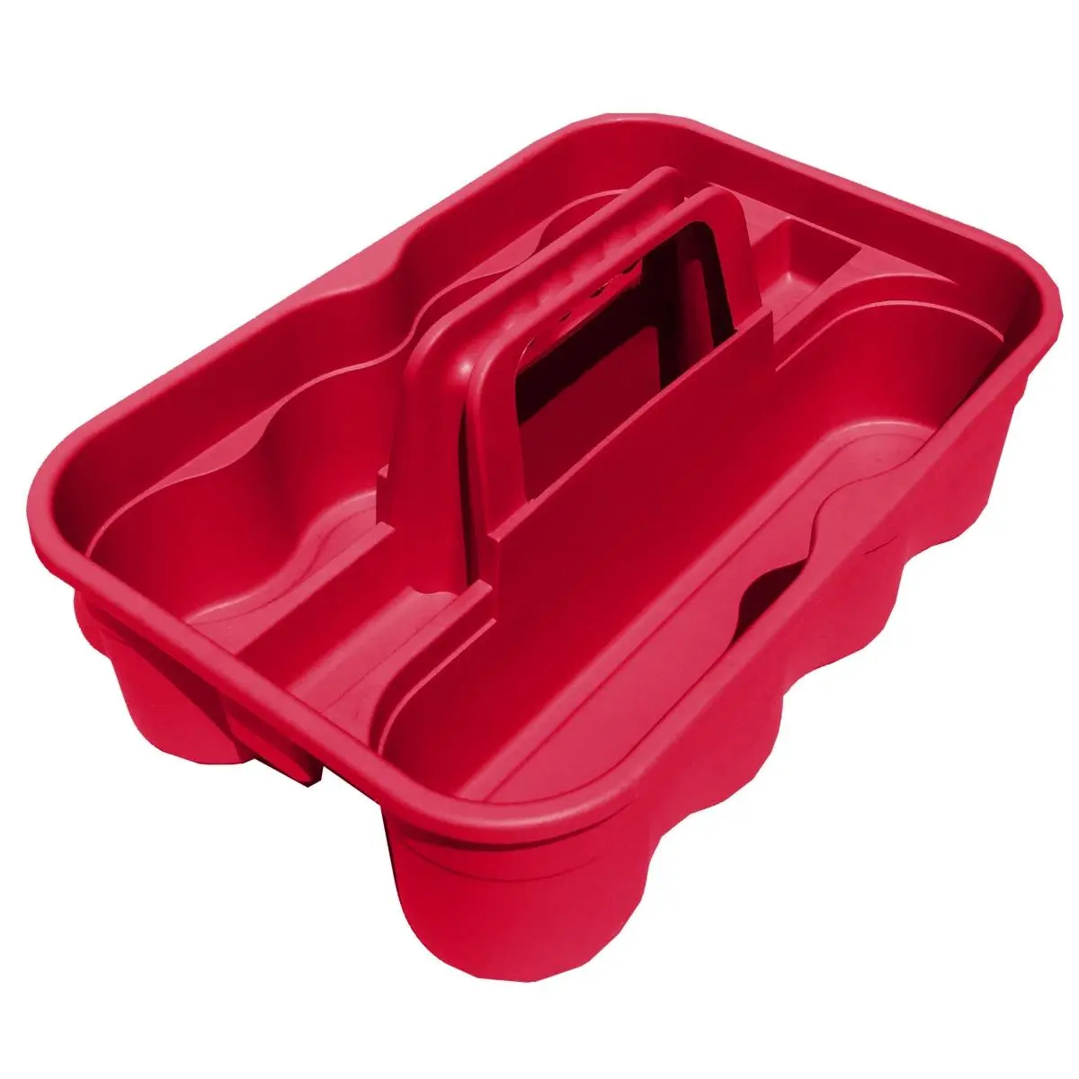 Tuff Stuff Products TXW-RD Red Bottle Carry Caddy, Home Organiser for Storage & Organization Needs