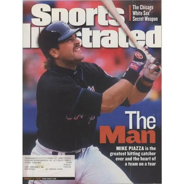 Sports Illustrated Mets Mike Piazza Cover 08.21.2000